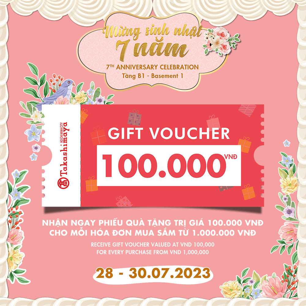 Takashimaya Shopping Centre Vouchers